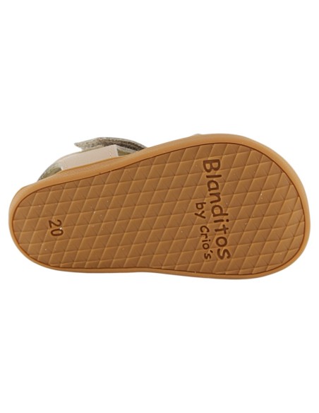 Sandalias barefoot Blanditos Costa beige