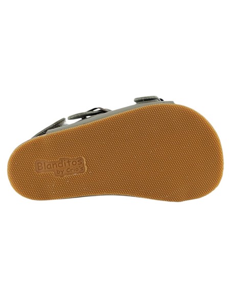 Sandalias bio barefoot Blanditos Murano Verde