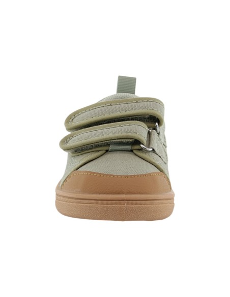 Zapatillas de lona barefoot Blanditos Koi Kaki