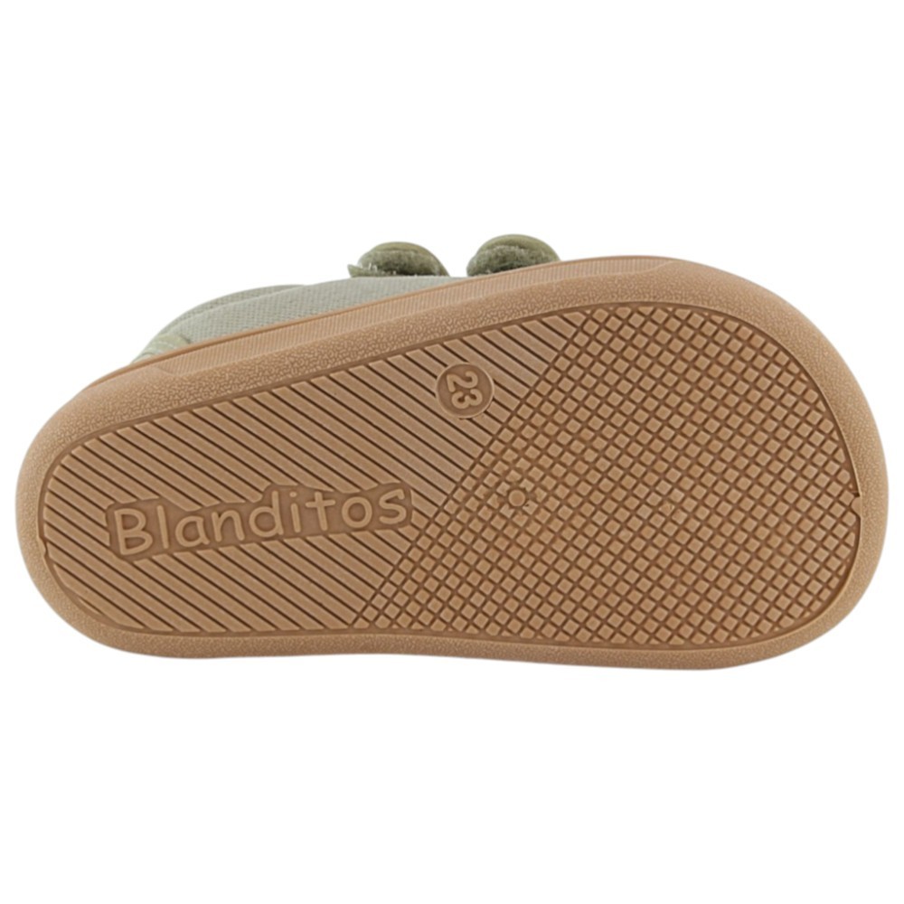 Zapatillas de lona barefoot Blanditos Koi Kaki
