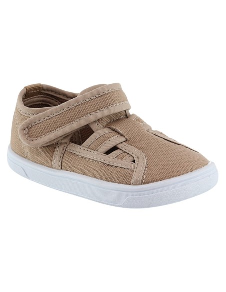 Sandalias de lona barefoot Blanditos Molly Tierra