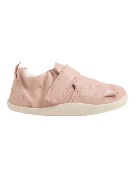 Zapatos respetuosos primeros pasos Bobux Purr Rosa