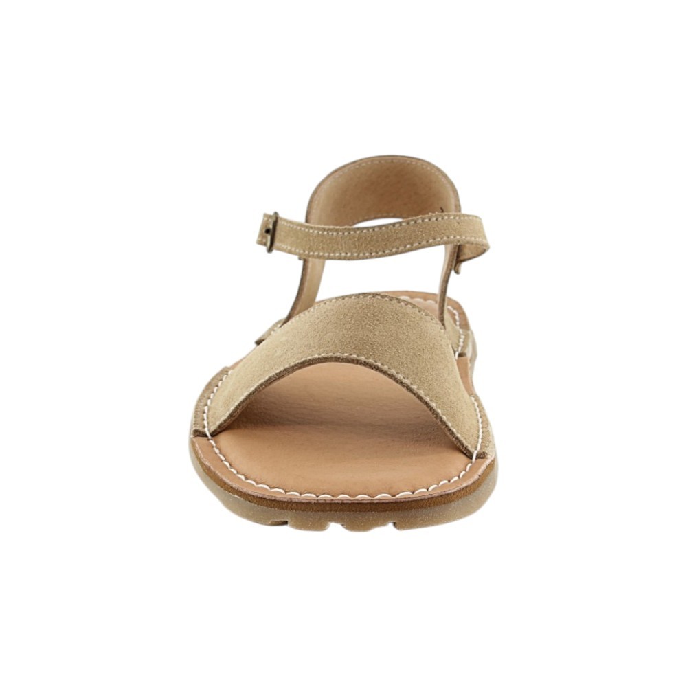 Sandalias barefoot Boston Aitana Serraje Marrón