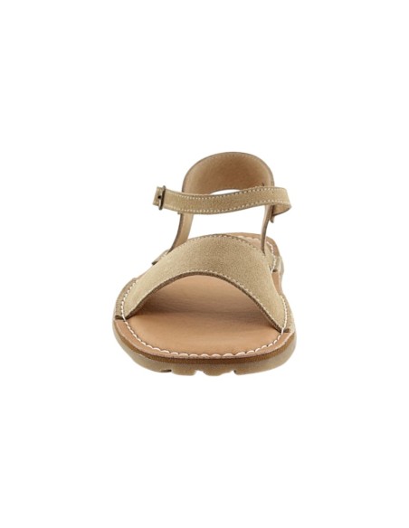 Sandalias barefoot Boston Aitana Serraje Marrón