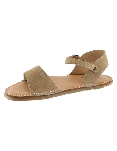 Sandalias barefoot Boston Aitana Serraje Marrón
