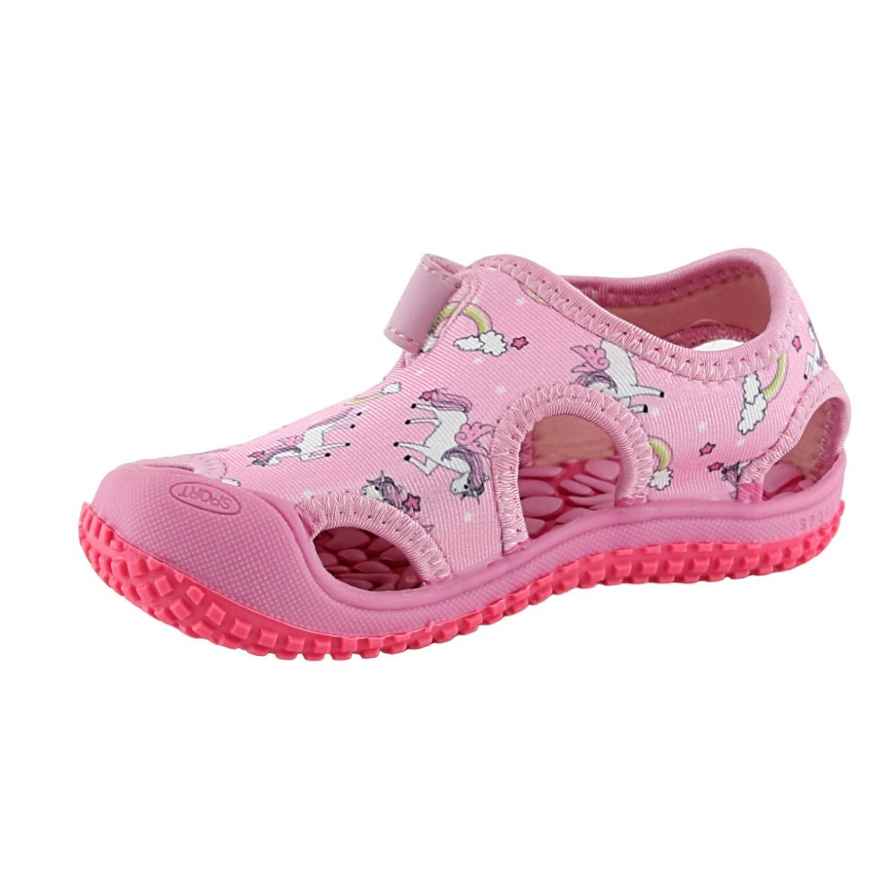Sandalias de agua Bubble Kids Unicornios Rosa