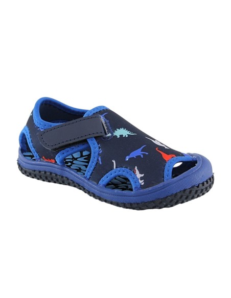 Sandalias de agua Bubble Kids Dinos Azul-Jeans