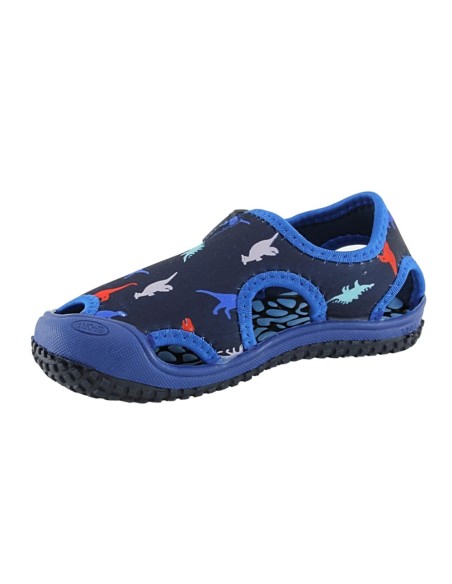 Sandalias de agua Bubble Kids Dinos Azul-Jeans