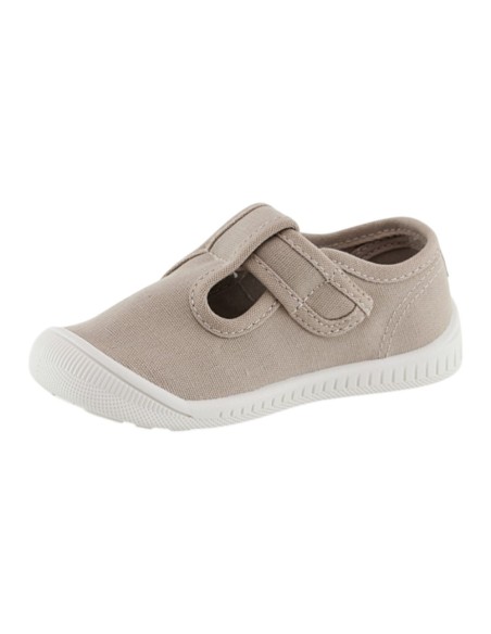 Zapatillas de lona abiertas Chicco Coddy Beige