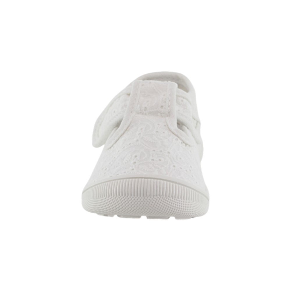 Zapatillas de lona abiertas Chicco Coddy Blanco