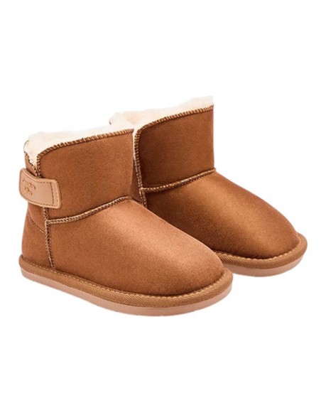 Botas australianas barefoot Conguitos Goflex Water repellent Tan