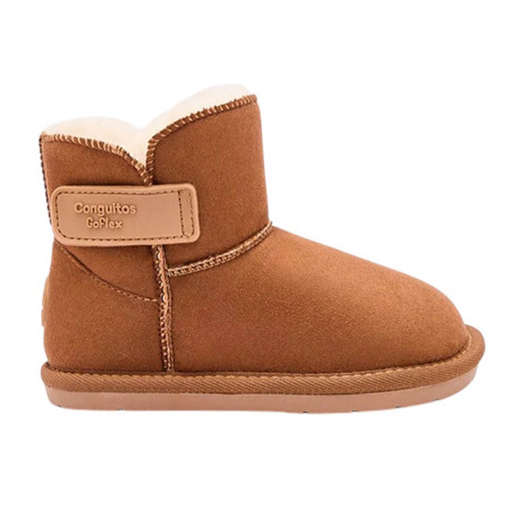 Botas australianas barefoot Conguitos Goflex Water repellent Tan