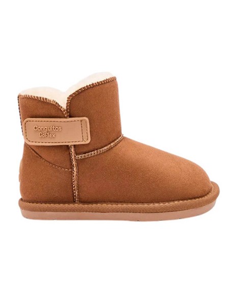 Botas australianas barefoot Conguitos Goflex Water repellent Tan