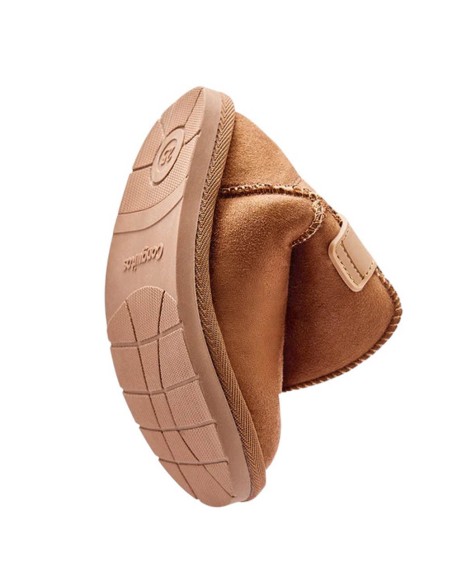 Botas australianas barefoot Conguitos Goflex Water repellent Tan