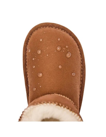Botas australianas barefoot Conguitos Goflex Water repellent Tan
