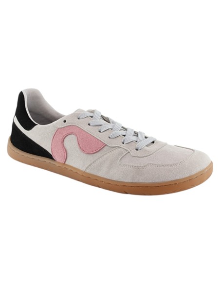 Zapatillas Coqueflex 4422 Piso Adam Gris-Rosa-Negro