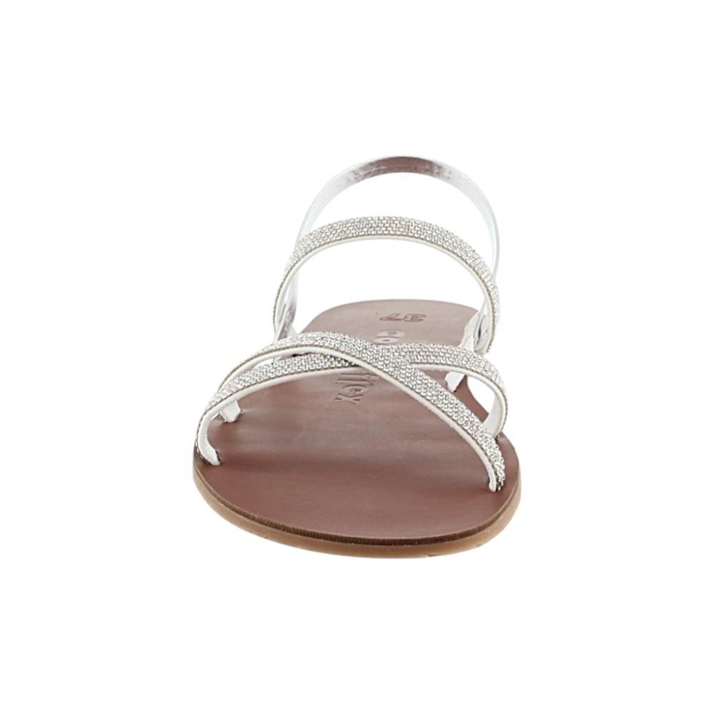 Sandalias barefoot Coqueflex 1563 Blanco Brilli