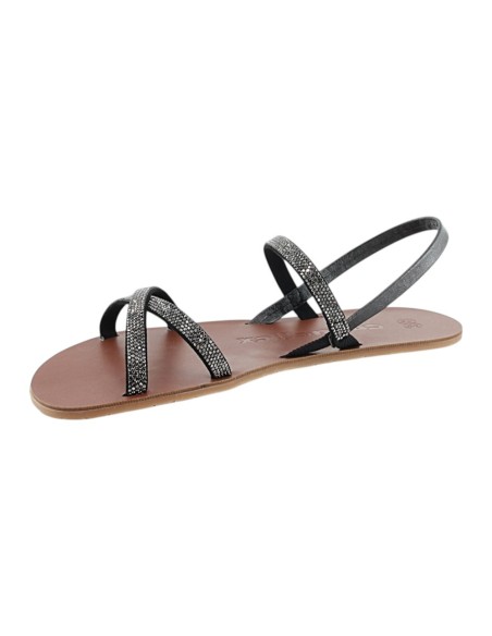 Sandalias barefoot Coqueflex 1563 Negro Brilli