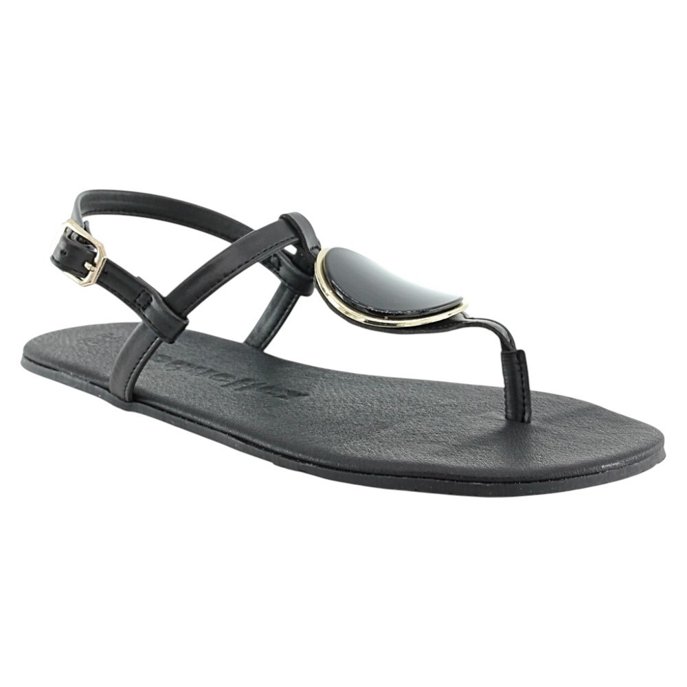 Sandalias barefoot 1566 Negro detalle