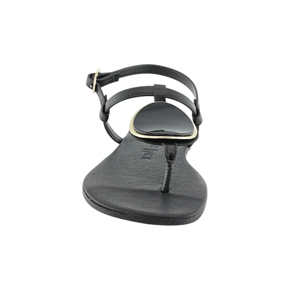 Sandalias barefoot 1566 Negro detalle