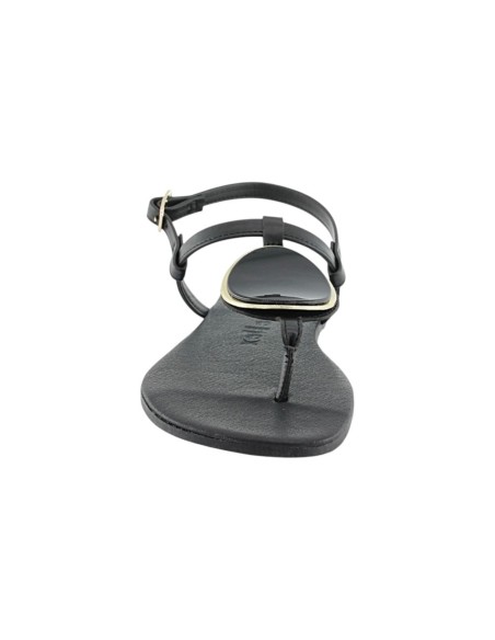 Sandalias barefoot 1566 Negro detalle