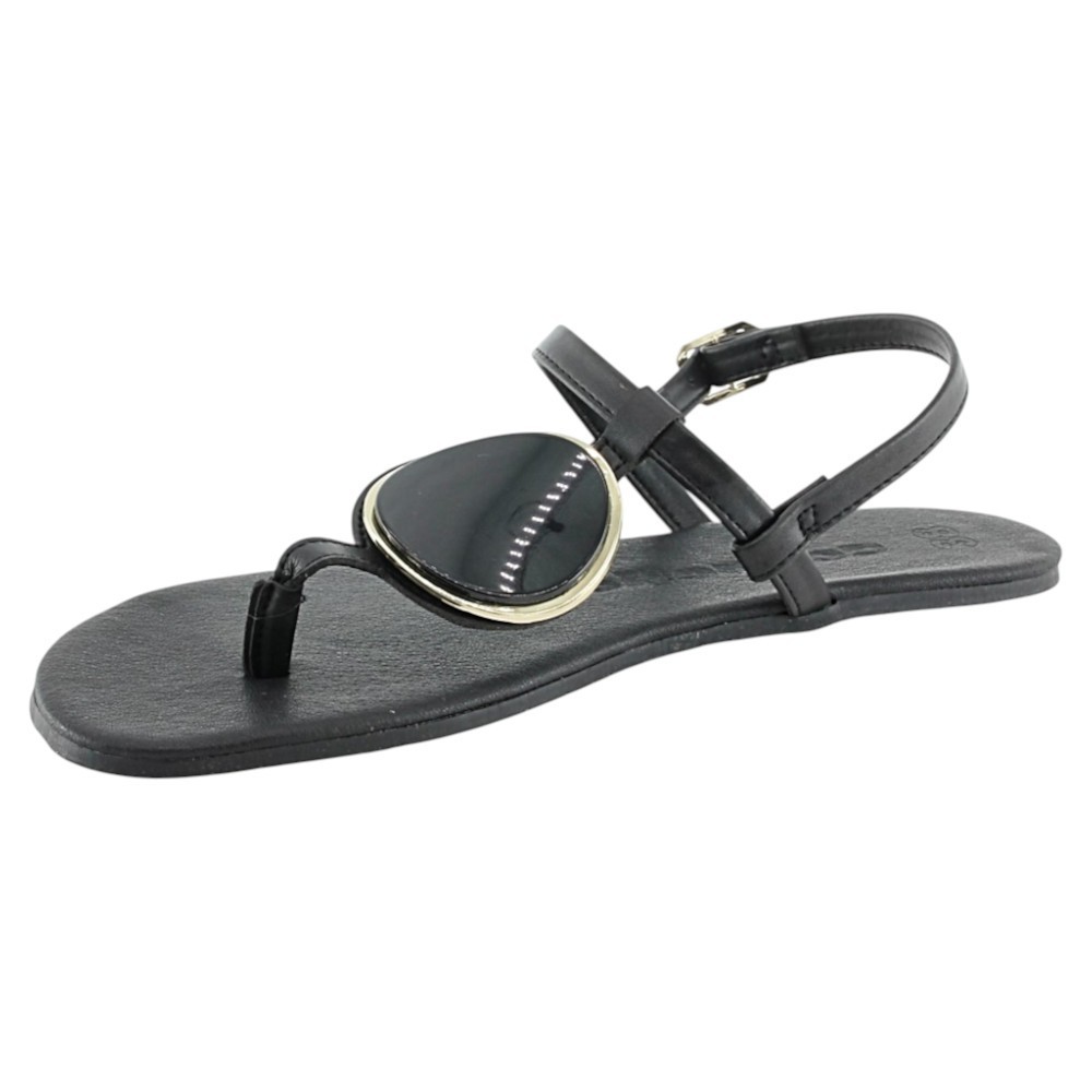 Sandalias barefoot 1566 Negro detalle