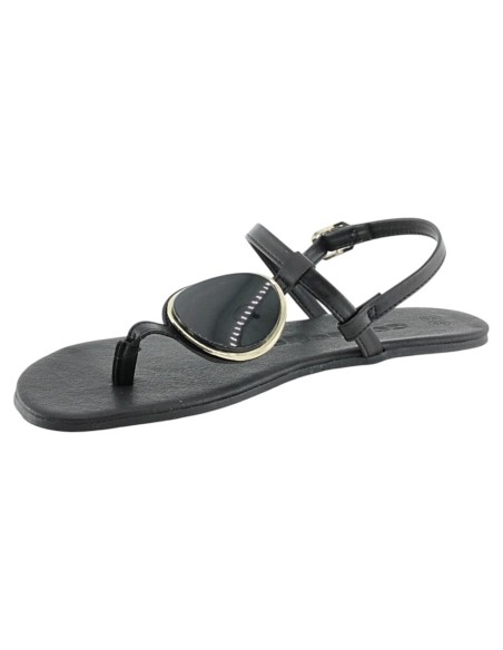 Sandalias barefoot 1566 Negro detalle