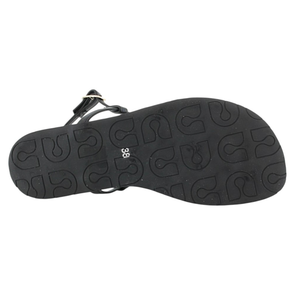 Sandalias barefoot 1566 Negro detalle