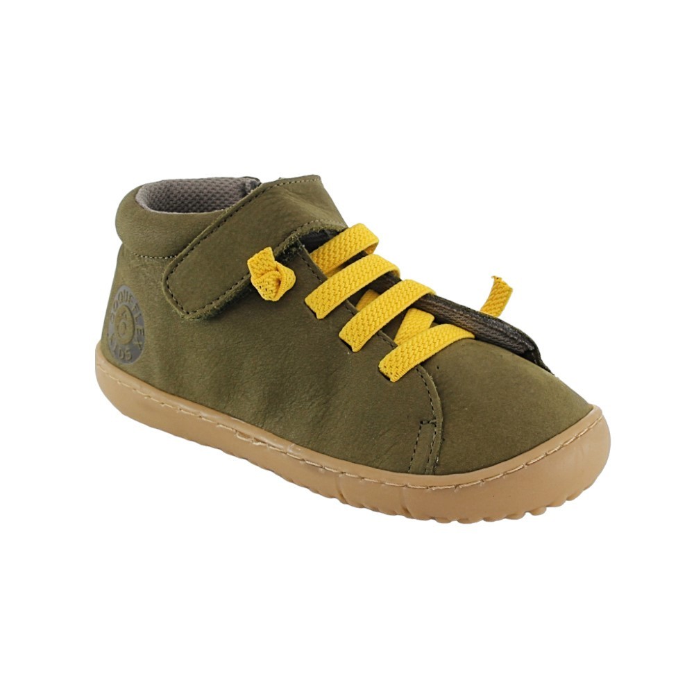 Zapatos abotinados barefoot Coqueflex 1531 Verde