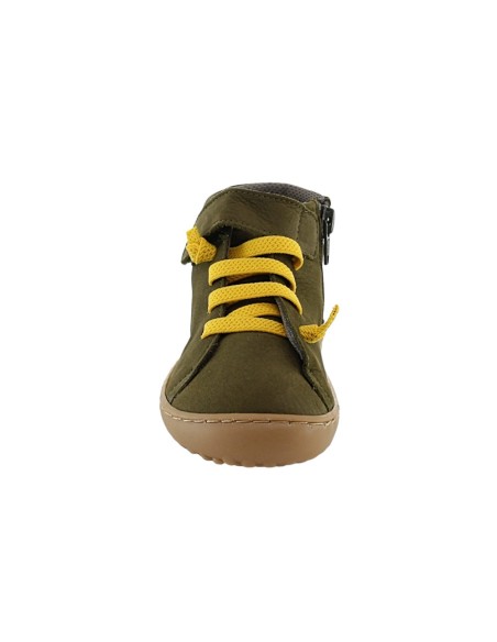 Zapatos abotinados barefoot Coqueflex 1531 Verde