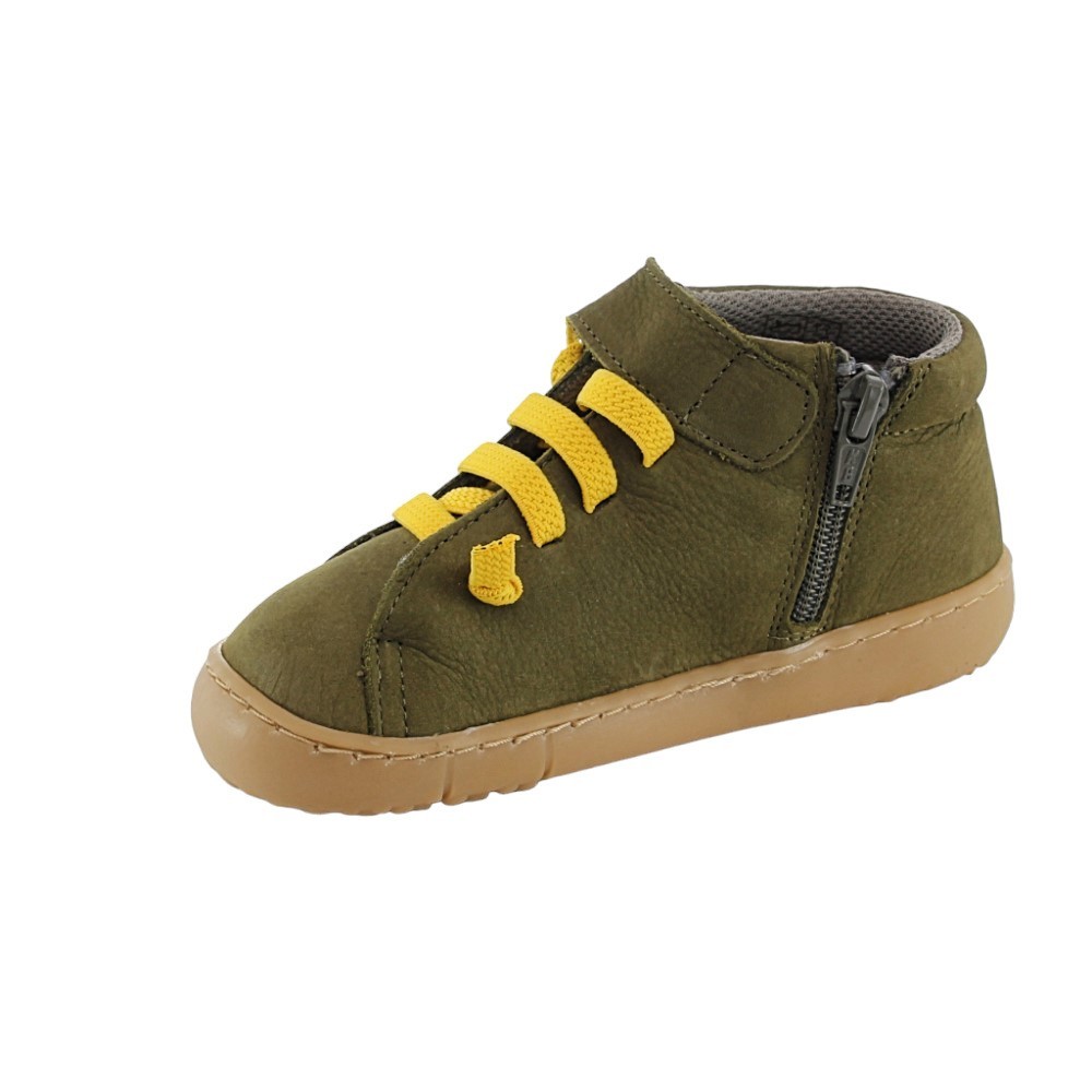 Zapatos abotinados barefoot Coqueflex 1531 Verde
