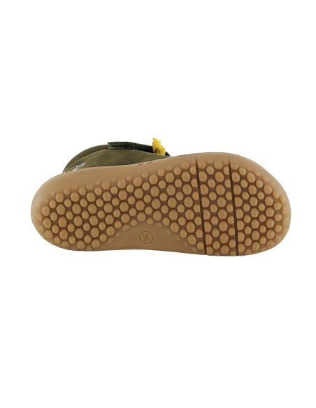 Zapatos abotinados barefoot Coqueflex 1531 Verde