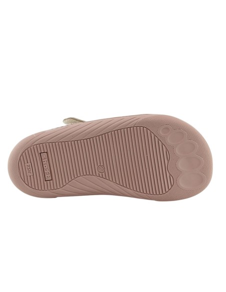 Sandalias barefoot cerradas Dispares Combi Pastel
