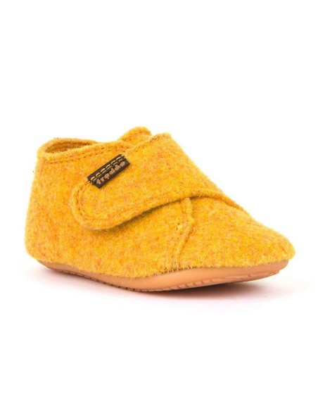 Zapatillas de casa Wolly Mostaza