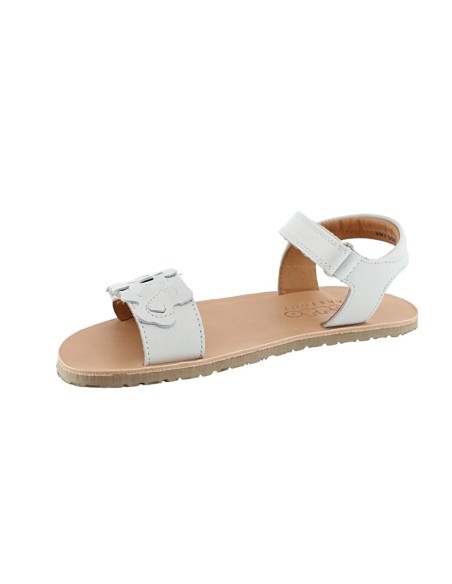 Sandalias barefoot Froddo Flexy Flowers Blanco