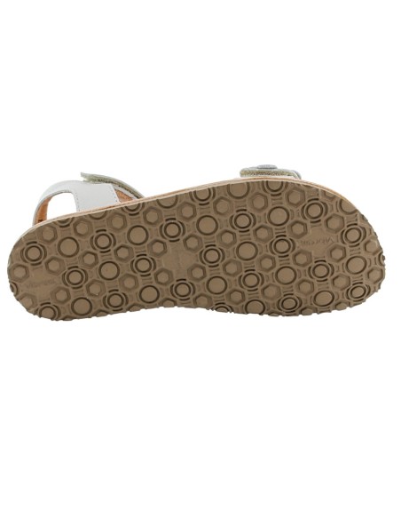 Sandalias barefoot Froddo Flexy Flowers Blanco