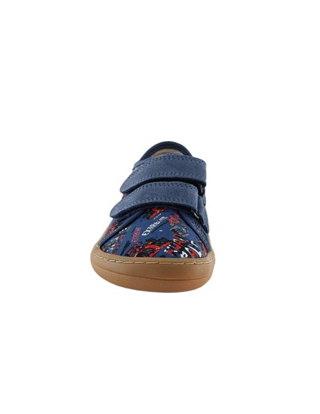 Zapatillas Barefoot Froddo Coches Azul