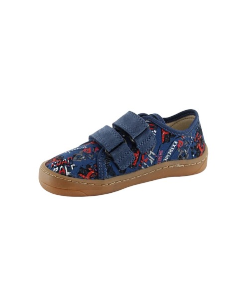 Zapatillas Barefoot Froddo Coches Azul