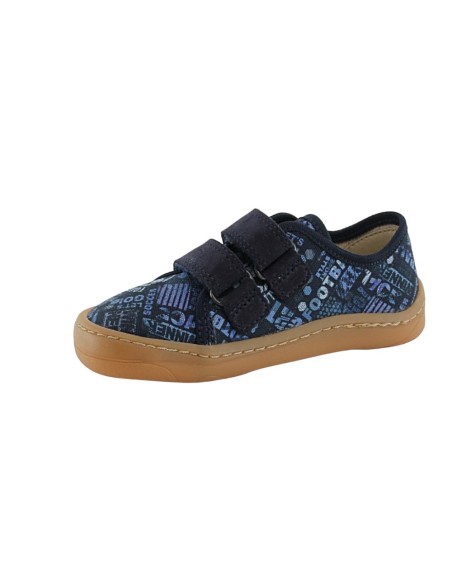 Zapatillas respetuosas Froddo Barefoot Futbol Azul
