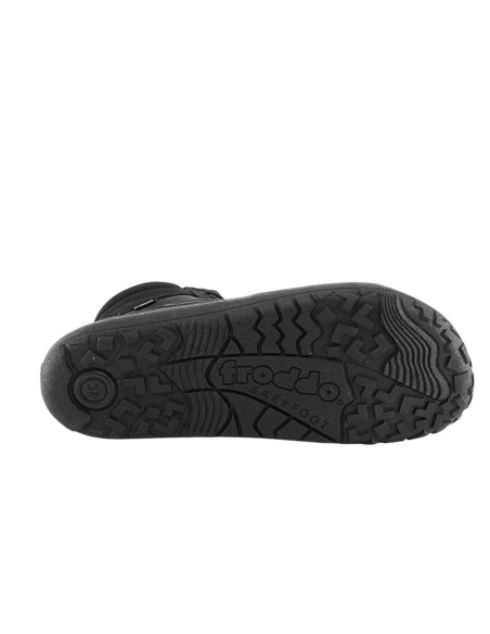 Botines barefoot impermeables Froddo Tex laces Negro