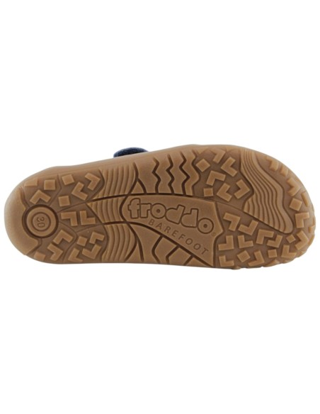 Zapatillas de casa barefoot Froddo Wooly Denim