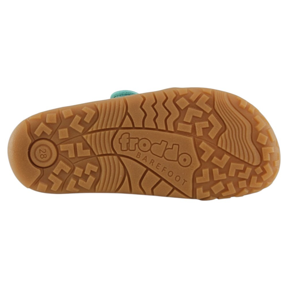 Zapatillas de lona barefoot Froddo Flores Menta