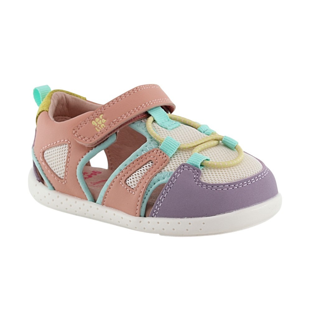 Sandalias respetuosas Garvalín 25236 Blanco-Lila