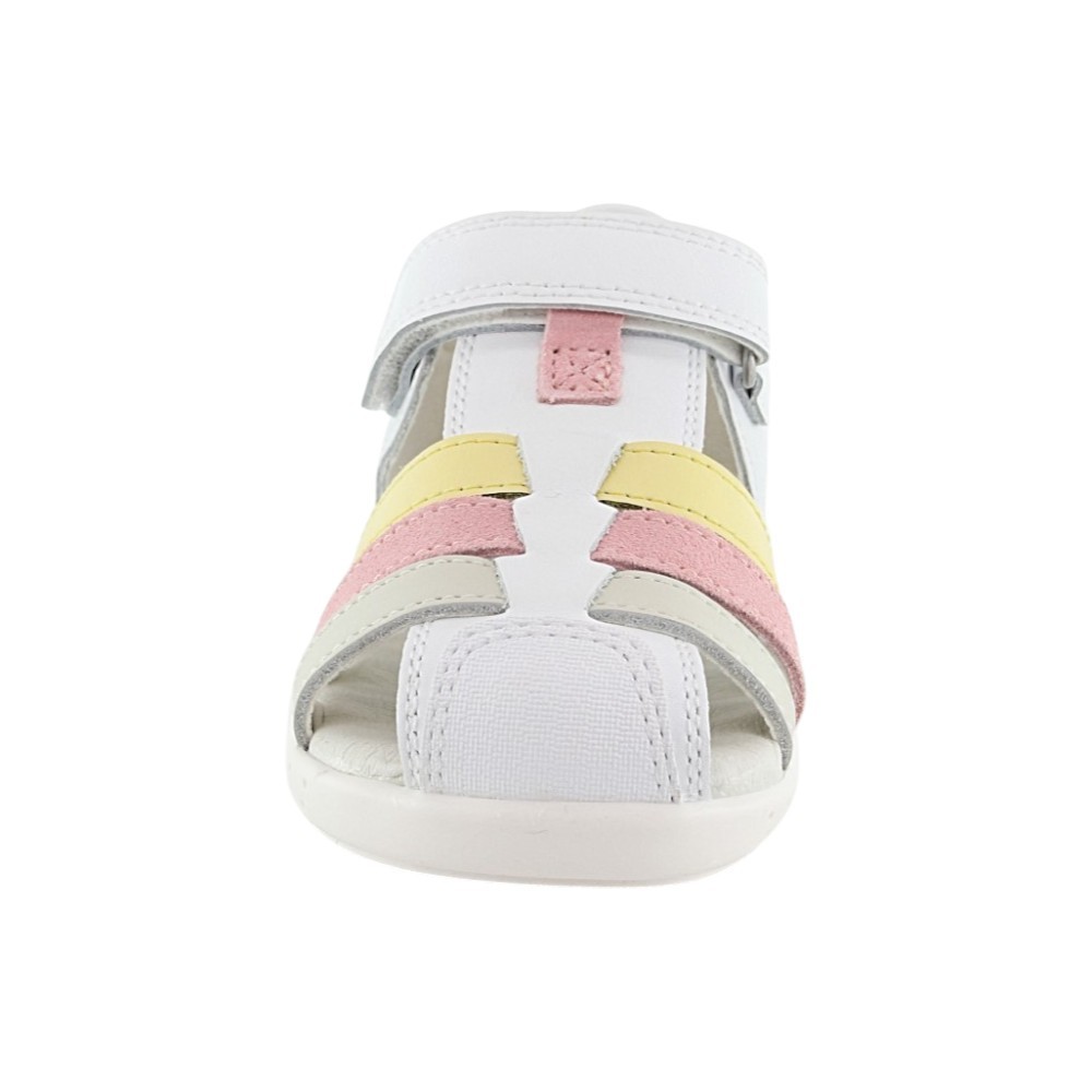 Sandalias barefoot Garvalín 262325 Blanco-Rosa