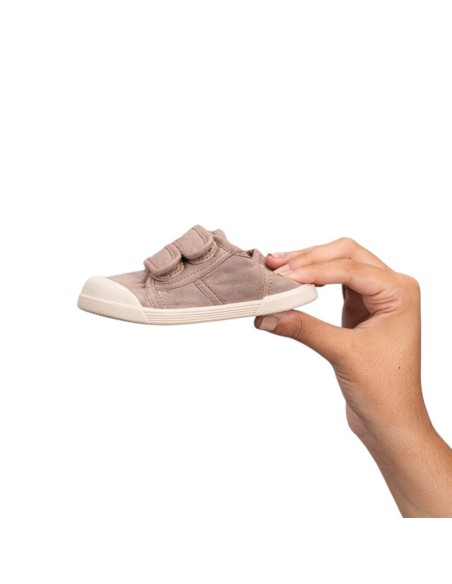 Calzado barefoot de lona Igor 2V Cacao