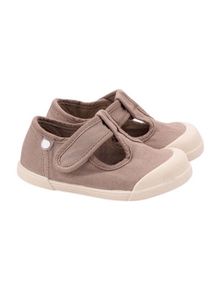 Calzado barefoot de lona Igor Pepito Cacao