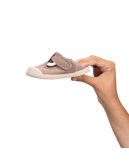 Calzado barefoot de lona Igor Pepito Cacao