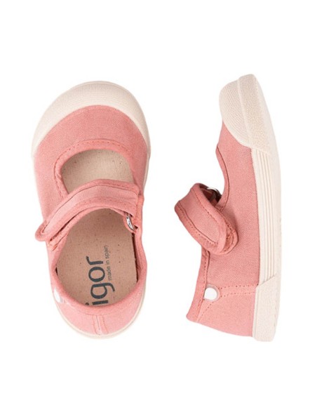 Merceditas barefoot de lona Igor Rosa