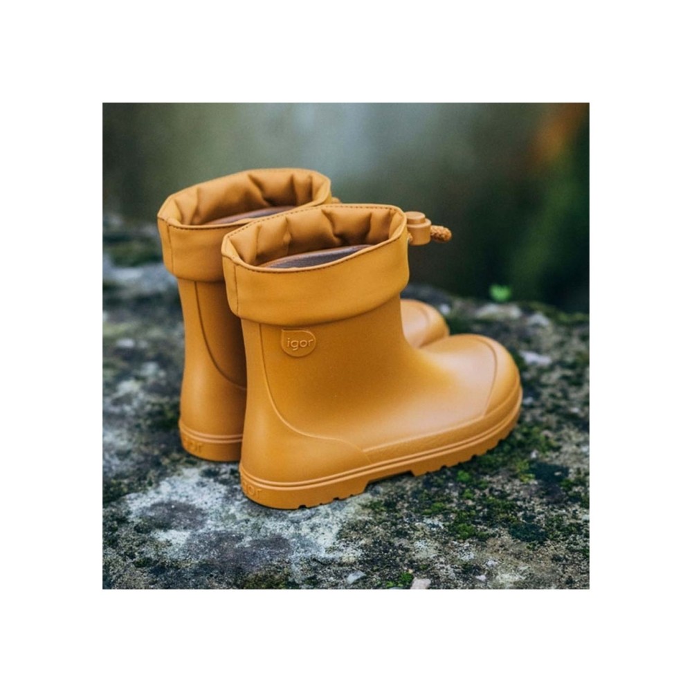 Botas de agua Barefoot Mendi Amarillo