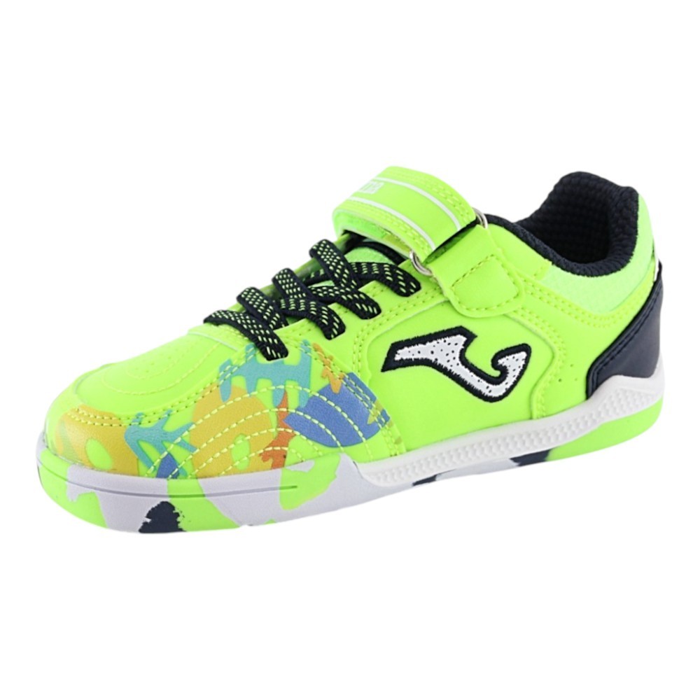 Zapatillas de futbol sala barefoot Joma Top Flex Verde Flúor